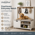 Utopgrace™ PawHaven Entryway Bench